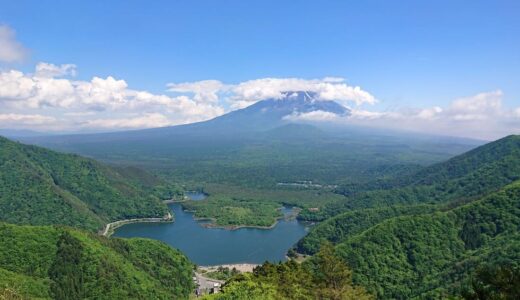 【精進湖パノラマ台・精進峠】パノラマ台は初心者◎！山間の精進湖から雄大な樹海と富士山を望む絶景の登山スポット