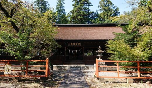【大井俣窪八幡神社】現存する日本最古の木造鳥居。1000年以上もの歴史を有する神社