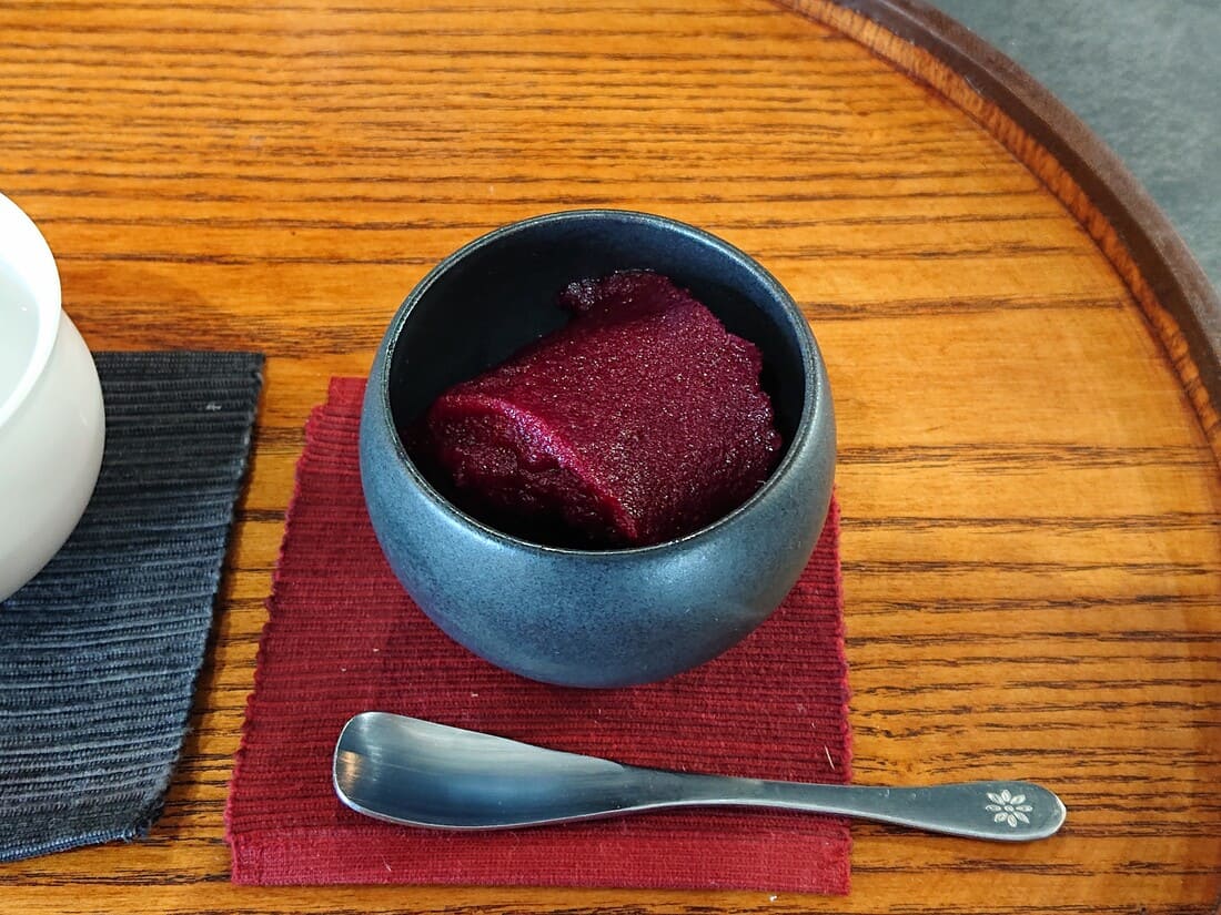 煎茶専門店 io カベルネソーヴィニヨンのジェラート