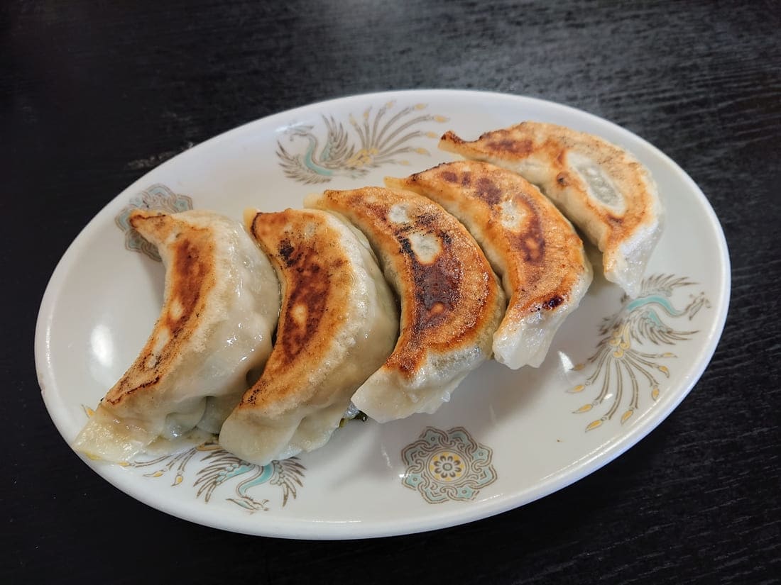 中華料理 菊亭の餃子
