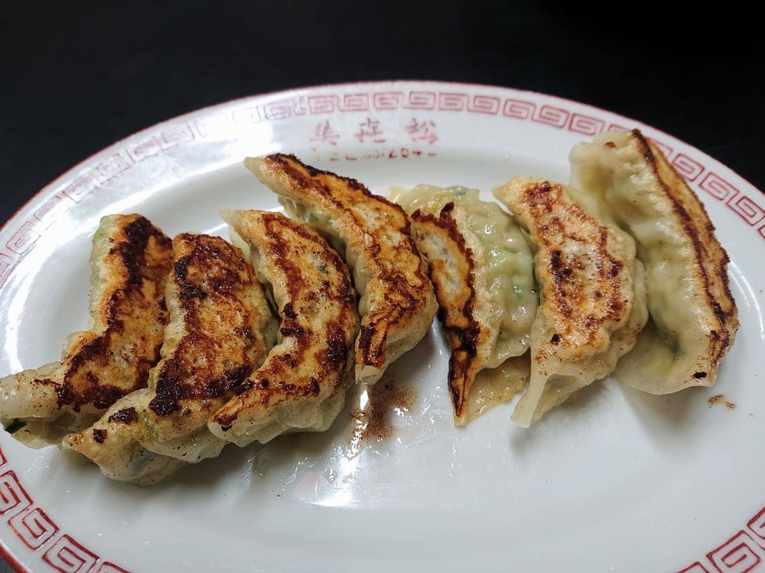 中華料理 美㐂松の餃子