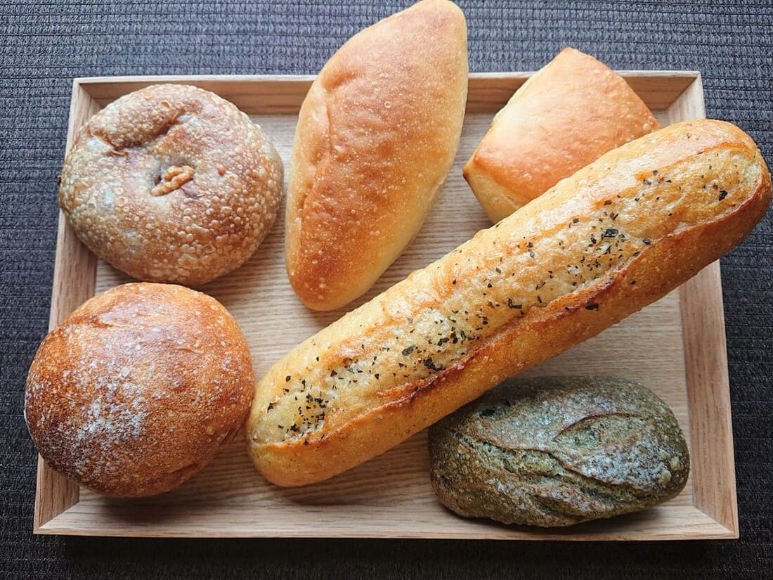 パンテーブルで購入したパン6種